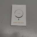 TUCCH for Magsafe Card Holder with Clear ID Window, Fit 6 Cards, RFID Blocking PU Leather Men Women Magnetic Phone Wallet for iPhone 17/16/15/14/13/12/Plus/Air/Pro/Pro Max Series, Black & White