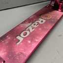 Razor A5 Lux Kick Scooter for Kids Ages 8+ - 8" Urethane Wheels, Anodized Finish Featuring Bold Colors and Graphics, for Riders up to 220 lbs