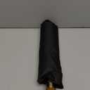 SIEPASA 49/54/62 Inch Windproof Golf Umbrella - Automatic Open/Close, Real Wood Handle - Large Folding Travel Umbrella for Wind, Rain & Sun Protection. (Black)