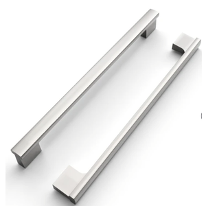 FILTA 10 Inch(254mm) Hole Centers Brushed Nickel Cabinet Pulls - Set of 10, Satin Nickel Kitchen Cabinet Handles