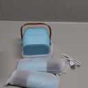 Karaoke Machine, Portable Bluetooth Speaker with 2 Wireless Microphones for Kids, Karaoke Toys Gifts Toys for Girls Boys Family Home Party (Blue)