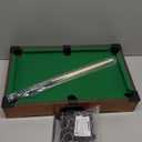 Mini Pool Table - 20-Inch Portable Tabletop Billiards Game with Cue Balls, Sticks, Chalk, Brush, and Triangle Rack - Table Games by Hey Play