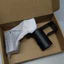 uxcell 2 Pcs Handheld Shower Head Holder, Stainless Steel Shower Head Holder Punch-Free Wall Mount Shower Bracket Bathroom Shower Wand Holder for Shower Bathroom, Black