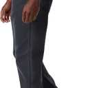 Mens Everyday Straight Leg Pant with 6 Pockets Standard (Black)