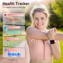Smart Watches for Women, 1.85" HD Alexa Smart Watch for Android Phones & iPhones with Calls/Messages/Reminders, 3ATM 120+ Sport Modes Fitness Tracker Watch for Women with Heart Rate/Sleep/SpO2 Monitor