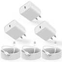 iPhone Charger Cord 10FT,3Pack [MFi Certified] USB C i Phone 14 Fast Charger Apple Charging Travel Plug Charging Block Quick Apple Cord Lightning Cable for iPhone 14/13/12/11 Pro Max/XR/XS/SE2022/iPad