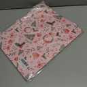 2 x GIOLAINY Pink Christmas Wrapping Paper for Girls Women Kids - Holiday Gift Wrap with Ornaments, Xmas Trees, Berries & Wreaths Designs - 4 Sheets (28 x 40 inches), Easy to Store