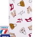 Bartnelli PULSE Ironing Board | Made in Europe | Patent Space Saving Smart Hanger Iron Board for Easy Storage | Lightweight, 4 Layer Cover, 4 Legs, for Dorm, Laundry Room, or Small Spaces(43x13-35) (Rose/White)
