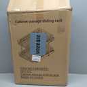 2-Tier Kitchen Cabinet Pull Out Cabinet Organizer,Shelf and Drawer Organizer Slide Out Pantry Storaqe Basket in Multiple Sizes (17" W x 21" D)