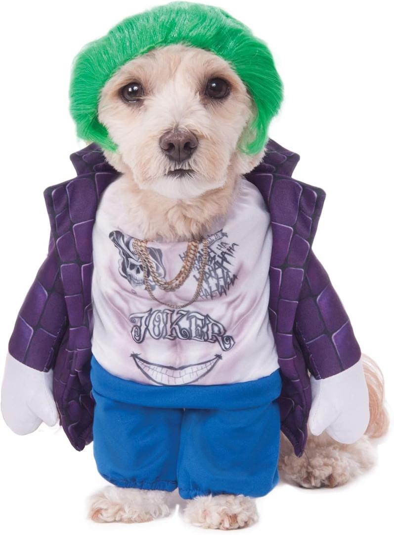 Rubie's DC Comics Suicide Squad Walking The Joker Pet Costume, Large