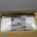 12.6'' Farmhouse Chandeliers for Dining Room, 3-Light Industrial Metal Hanging Light Fixture, Rustic Drum Pendant Light for Entryway Kitchen Foyer Bedroom, Black with Retro Wood Texture Interior