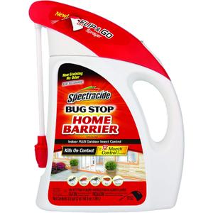 1.Spectracide Bug Stop Home Barrier Indoor Plus Outdoor Bug Control With Flip & Go Sprayer Kills Ants, Roaches and Spiders on Contact, 0.5 Gallon, 1 Pack, 2.
Dap 01101 Translucent Phenoseal Vinyl Adhesive Caulk 5.5-Ounce