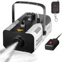 Fog Machine 1000W with Wireless Remote Control and Manual Control, Professional Stage Smoke Machine for DJ Concert Halloween