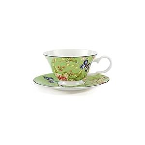 Aynsley Cottage Garden Windsor Fine Bone China Tea Cup 7.4oz Green
