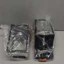 PARTPHONER Dusk to Dawn Outdoor Light Fixtures, 2-Pack Sensor Porch Lights, Waterproof Exterior Wall Sconce Lighting Lamp, Waterproof Wall Lantern for House, Doorway, Garage (Black) (9.65 in (2-Pack))