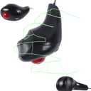 elec Space Trackball Mouse Wired - Ergonomic Computer Mouse for Laptop with High Precision, Comfortable Hand Operation, and Long-Lasting Use