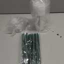 24 oz Clear Plastic Cups with Lids and Straws, Disposable Coffee Cups 10 Sets