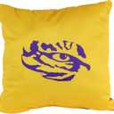 College Covers Everything Comfy LSU Tigers 16" Decorative Pillow Reversible 2 Unique Sides