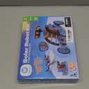 Sillbird Solar Building Robot Kit STEM Gift for Boys Aged 8-13, DIY Science Educational Toys for Kids Teens Birthday, 12-in-1 Solar or Battery Powered Robotic Set with 197 Pieces (Blue)