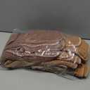 VitalCozy 6 Pcs Baby Muslin Hooded Bath Towels and Washcloths Muslin Cotton Hooded Baby Towels Absorbent Blankets for Gift Newborn Infant Shower (32 x 32 Inch,Brown,Coffee)