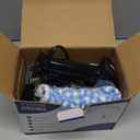 Powerful Handheld Fabric Steamer - 1800W with Fast Ceramic Heat-Up Plate, 2-in-1 Ironing & Wrinkle Remover, Steam Nozzle, Lint Brush - Black, for US 120V Only