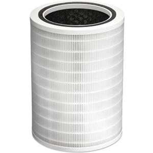 Clorox Large Room Air Purifier True HEPA Replacement Filter, 1,500 Sq. Ft. Capacity, Removes 99.97% of Allergens up to 0.1 Micron, Compatible with 11010 & 11011, 1 Count (12010)