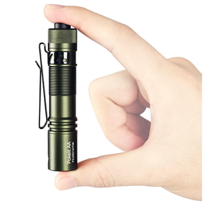 ACEBEAM Pokelit AA Rechargeable Mini Flashlight with Clip, 550 High Lumens Pocket EDC Flashlight, Super Bright Small Flashlight, 90+ High CRI Led Flashlight for Camping,Hiking,Everyday Use(Dark Green)