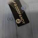 COOFANDY Men's Long Sleeve Cotton Linen Shirt Beach Button Down Shirts Casual Button Up Shirt Summer, Size M 