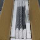 Juvale Mini Charcuterie Boards - 11.8 x 7.9 in, Black, Set Of 6 - Reusable Slate Plates with 3 Chalk Pieces - Heat-Resistant & Non-Porous - Versatile Sushi Plates & Gourmet Cheese Platter Display