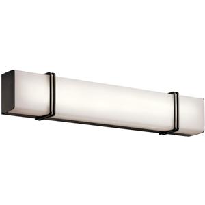 Kichler Impello LED Bathroom Vanity Light, Olde Bronze, Medium