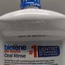 Biotene Oral Rinse Mouthwash for Dry Mouth, Breath Freshener and Dry Mouth Treatment, Fresh Mint - 33.8 fl oz