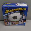 Toyk Boy Toys - LED Hover Soccer Ball - Air Power Training Ball Playing Football Indoor Outdoor Game - Birthday Gifts for Kids, Age 3 4 5 6 7 8-12 Year Old Boys - Soccer (White)