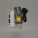 ROYTOA Pocket Flashlight Rechargeable Work Light EDC Slim Flat Flashlight 1200 Lumens with Magnetic Base&Back, Proximity Sensor, Clip for Pocket, IPX7, Dual Light Source, USB-C Port (Medium)