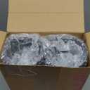 Yungyan 36 Pack 16oz Stadium Cups Reusable Plastic Cups Blank Drink Tumblers for Parties, Events, DIY Projects,4.5 x 3.54 x 2.72 Inch (16 oz,Black)