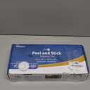 Art3d 102-Piece Backsplash Tile Peel and Stick for Stove Kitchen Bathroom Fireplace, 3in.  6in. Stick on Subway Tile Natural Stone White