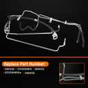3401254 Power Steering Hose & Pressure Return Hose Line Assembly Fit for 2001-2007 Toyota Sequoia 2003-2006 Tundra 4.7L V8 44410-0C030