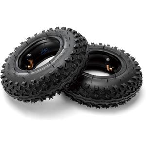 200x50 (8"x2") Dirt Scooter Knobby Tire and Inner Tube 2 Set Compatible with Razor Pro RDS Dune Buggy Offroad Knobby Pneumatic Tires,for Electric Go Kart & Mountain Scooter