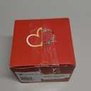 Preserved Red Real Rose with Heart Necklace -Eternal Flowers Rose Birthday Gifts for Women Wife Mom Girlfriend Grandma Gifts Idea on Christmas Valentines Mothers Day for Her-Red