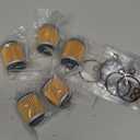 Oil Filter Kit Compatible with Yamaha YFZ450 YFZ450R YFZ450RSE OEM# 5D3-13440-09-00 93210-47675-00 93210-07135-00 5D3-13440-02-00 (Pack of 5)