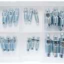 36 PCS Bleeder Valve,Brake Bleeder Screw Assortment Kit Replace H9402-6, H9403-6, H9404-6, H9406-6, H9407-6, H9410-6