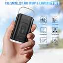 Mini Air Pump for Inflatables Portable, Electric Type-C Rechargeable Quickly Inflate Deflate for Pool Floats Air Mattress Swimming Ring Vacuum Storage Bags