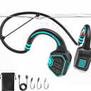 Bone Conduction Swimming Headphones  IP68 Waterproof Bluetooth 5.3 Open-Ear with 32GB MP3 Player, Swim Training Headset for Pool & Open Water, Blue