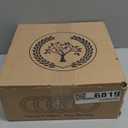 Wheat Straw Plates 9 Inch, Unbreakable Plastic Plates Reusable, Dinner Plates Set of 8, Lightweight Kitchen Plate, Dishwasher & Microwave Safe Plate for Outdoor, Camping, Picnic(Black, Grey)