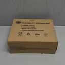 XXXL Pet Food Mat, 48" x 32" Largest Silicone Dog Mats for Food and Water, Nonslip Pet Feeding Mats for Floors,Dog Cat Bowl Mat with Raised Edges, Drak Brown