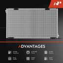 A-Premium Air Conditioning A/C Condenser Compatible with Toyota Celica 1994-1999 1.8L 2.2L, Replace# 4643, 8846020440