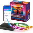 WiZ Connected HDMI Sync Box with TV Backlight - Sync to Movies, Games & Music - HDMI 2.0 Supports 4K 60Hz - RGBIC LED Strip 75-85 Inch TVs -Requires External Video Source