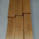 Bamboo Spice Rack Cabinet Organizer - 3 Tier Wooden Expandable Walnut Display Shelf (Brown)