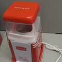 Nostalgia Electrics Coca-Cola Hot-Air Electric Popcorn Maker, 8 Cups, Healthy Oil Free Popcorn with Measuring Scoop, Coke Red & White