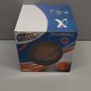 Silent Basketball Official Size 7 (29.5"): Upgraded 95% Bounce - Ultra Quiet Airless Basketball for Dribbling Indoor - Soft Foam Basketball with Realistic Grip and Deep Grooves for All Ages (Light Brown)