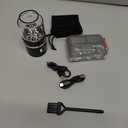 Portable Small Electric Pill Crusher, Grind Pills to Fine Powder for Elderly, Rechargeable & Washable, with Safety Lock, Perfect for Pets Nursing Home, with Pill Organizer Travel Essential